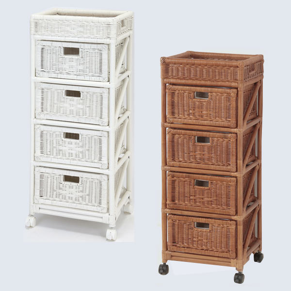 楽天市場】ラタン チェスト アンティーク ランドリーボックス E(引出し