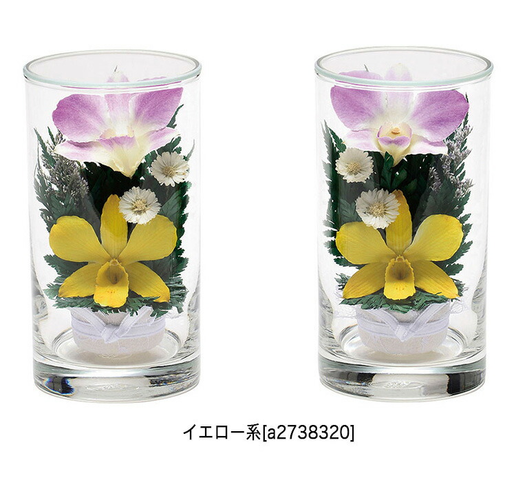 お手入れ簡単 ボトルフラワー仏花 枯れずに長持ち ドライフラワー プレゼント 代引不可 コンパクト ガラスケース