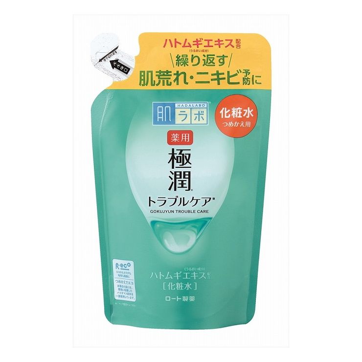 6個セット ロート製薬 肌研 ハダラボ 薬用極潤スキンコンディショナー つめかえ用 代引不可 激安 激安特価 送料無料