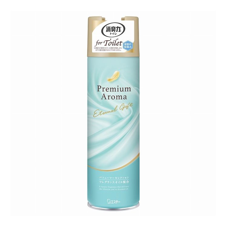 【単品24個セット】 エステー トイレの消臭力 Premium Aroma スプレー エターナルギフト(代引不可)【送料無料】|リコメン堂ホームライフ館
