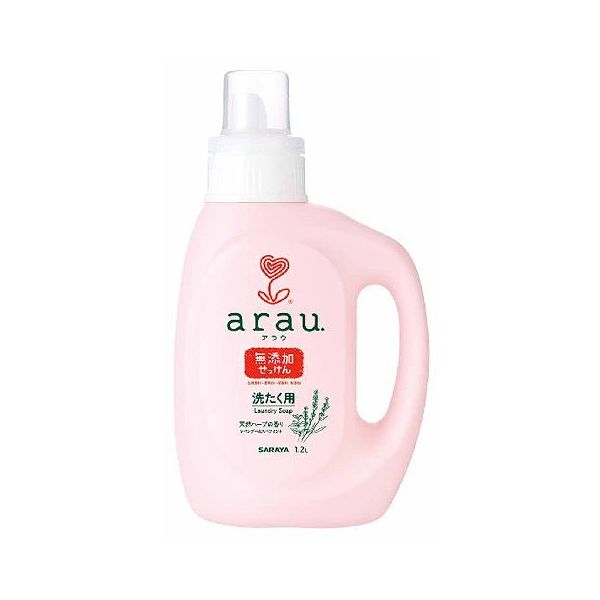 【単品22個仕かける】 サラヤ アラウ 洗たく用せっけん 1.2l(代引不可)【貨物輸送無料】