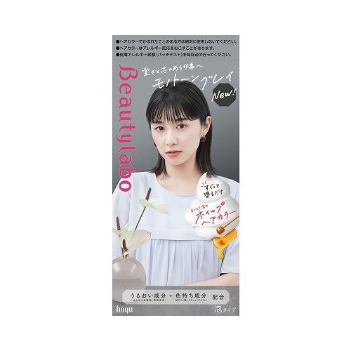 【単品25個セット】 ホーユー ビューティラボ ホイップヘアカラー モノトーングレイ(代引不可)【送料無料】|リコメン堂ホームライフ館