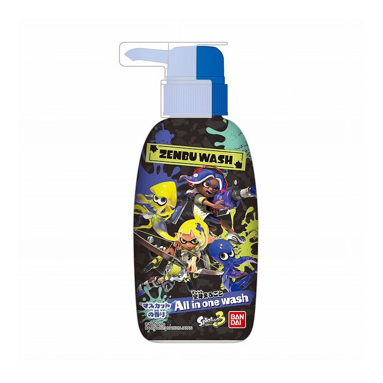 【単品21個書き割り】 バンダイ ZENBUWASH スプラトゥーン3(代引不可)【貨物輸送無料】