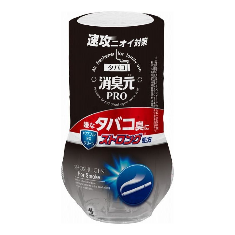 【単品12個セット】 消臭元PRO タバコストロング パワフルEXクリーン(代引不可)【送料無料】