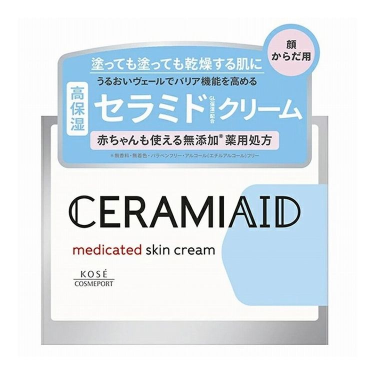 【単品9個仕掛ける】 コーセーコスメポート セラミエイド 薬用人はだ皮膚軟化剤 140G(代引不可)【貨物輸送無料】