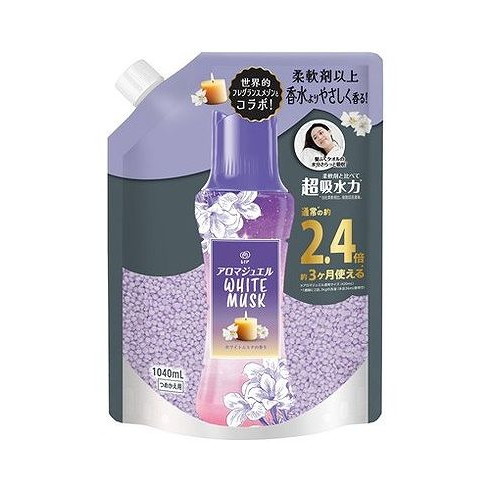 【単品7個仕かける】 レノアアロマジュエルホワイトムスクの芳ばしさつめかえ用特大大いさ P\u0026Gジャパン(代引不可)【貨物輸送無料】 日用消耗品-日用品雑貨・文房具・手芸