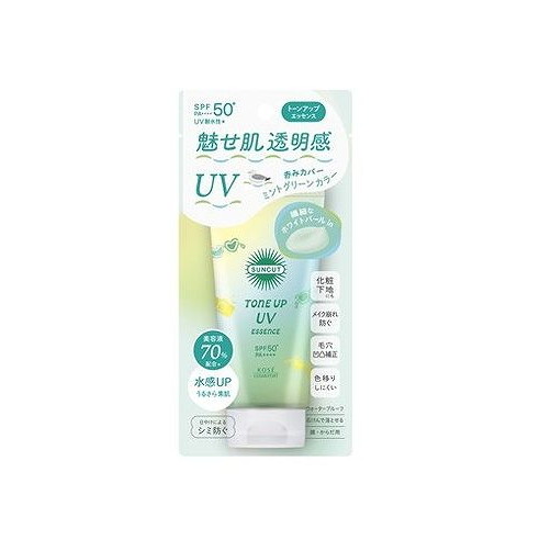 【単品9個セット】 サンカットR トーンアップUV エッセンス ミントグリーン コーセーコスメポート(代引不可)【送料無料】