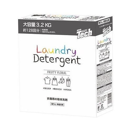 【単品7個セット】 トイレタリージャパン メガテック 洗たく用粉末洗剤 洗濯洗剤 粉洗剤 洗濯用 洗剤 大容量 お買い得(代引不可)【送料無料】