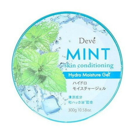 【単品20個セット】 ディブ ミント ハイドロモイスチャージェル 300g 熊野油脂(代引不可)【送料無料】|リコメン堂ホームライフ館