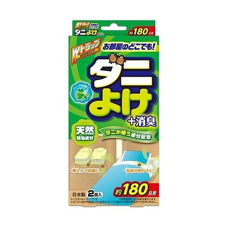 【単品18個セット】 wトラップダニよけスティック ライオンケミカル(代引不可)【送料無料】