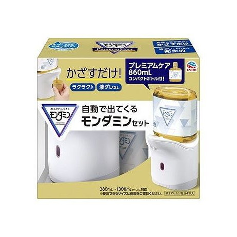 【単品6個セット】 自動で出てくるモンダミン プレミアムケア860mLセット アース製薬(代引不可)【送料無料】