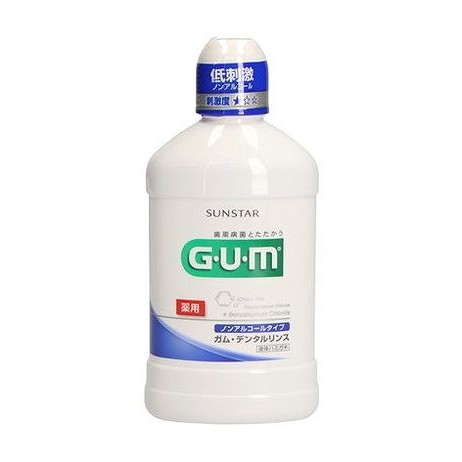 【単品20個セット】 GUMデンタルリンスノンアルコール250ML サンスター(代引不可)【送料無料】