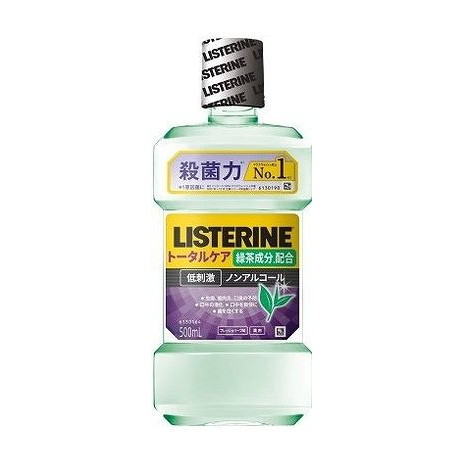 【単品20個セット】 薬用リステリン トータルケアグリーンティー 500ml JNTLコンシューマーヘルス(代引不可)【送料無料】|リコメン堂ホームライフ館