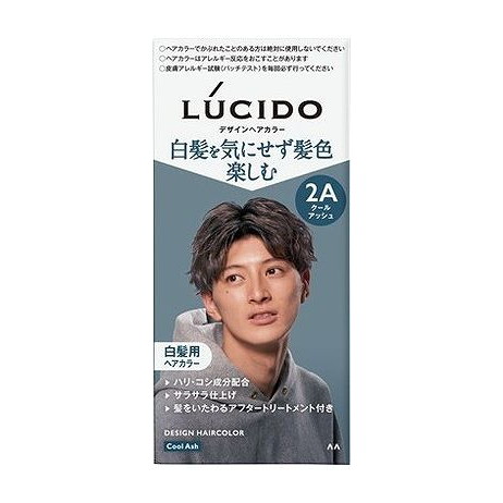 【単品6個セット】 ルシード デザインヘアカラー クールアッシュ (医薬部外品) マンダム(代引不可)【送料無料】