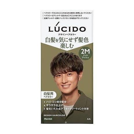 【単品8個セット】 ルシード デザインヘアカラー マットアッシュ (医薬部外品) マンダム(代引不可)【送料無料】