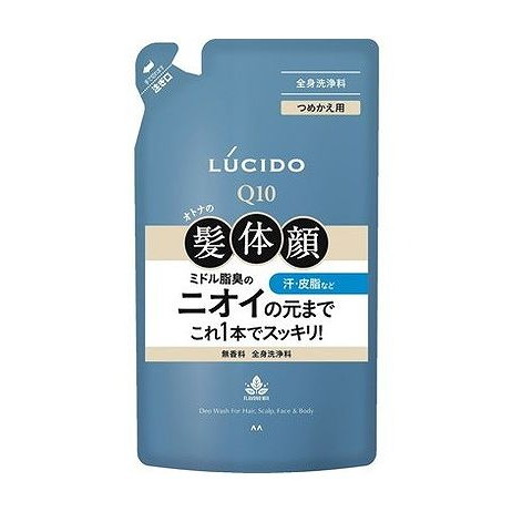 【単品4個セット】 マンダム ルシード 全身デオウォッシュ つめかえ用(代引不可)【送料無料】