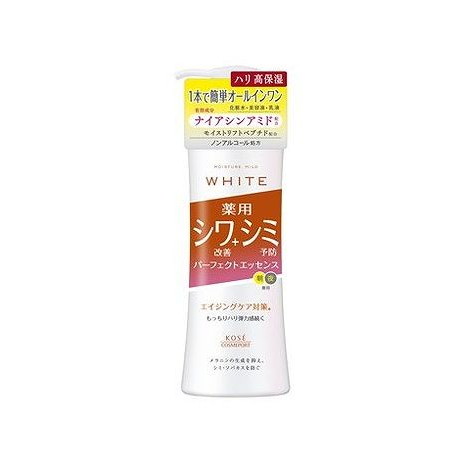 【単品10個セット】 モイスチュアマイルド ホワイト リンクルケア パーフェクトエッセンス(代引不可)【送料無料】|リコメン堂ホームライフ館