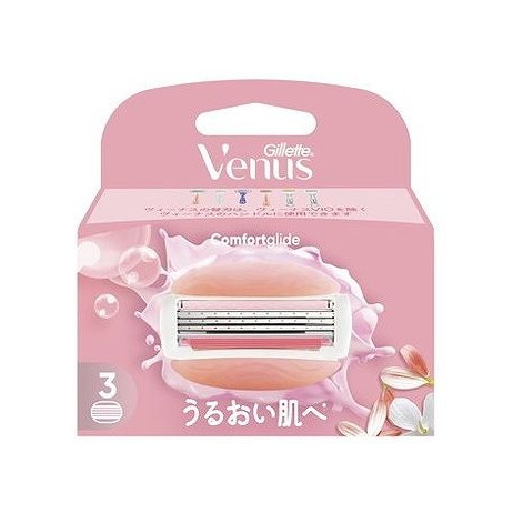 【単品9個セット】 ヴィーナスうるおい肌ホワイトティーの香り替刃3B(代引不可)【送料無料】|リコメン堂ホームライフ館
