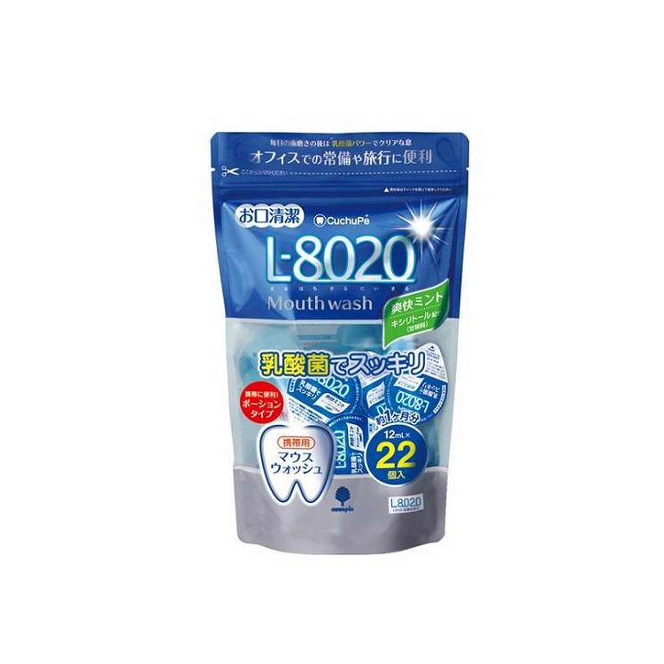 【単品12個セット】 クチュッペL-8020 爽快ミント ポーションタイプ アルコール 小久保工業所(代引不可)【送料無料】