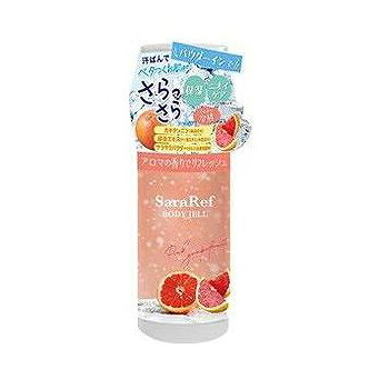 【単品20個セット】 サラリフ パウダーインボディジェル ピンクグレープフルーツの香り180ml ヘルス(代引不可)【送料無料】