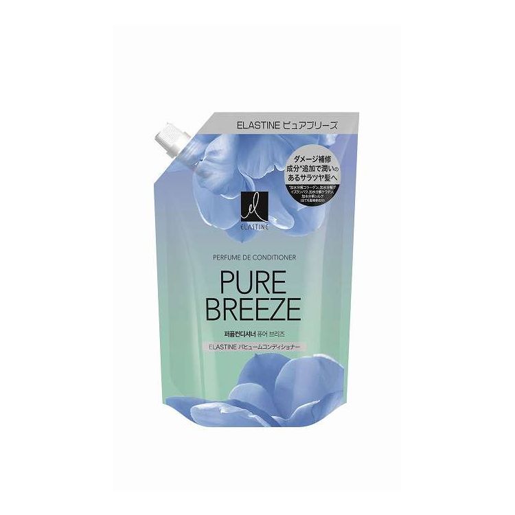 【単品20個セット】 エラスティンパヒュームコンデショナーピュアブリーズ詰め替え350ML トイレタリージャパン(代引不可)【送料無料】