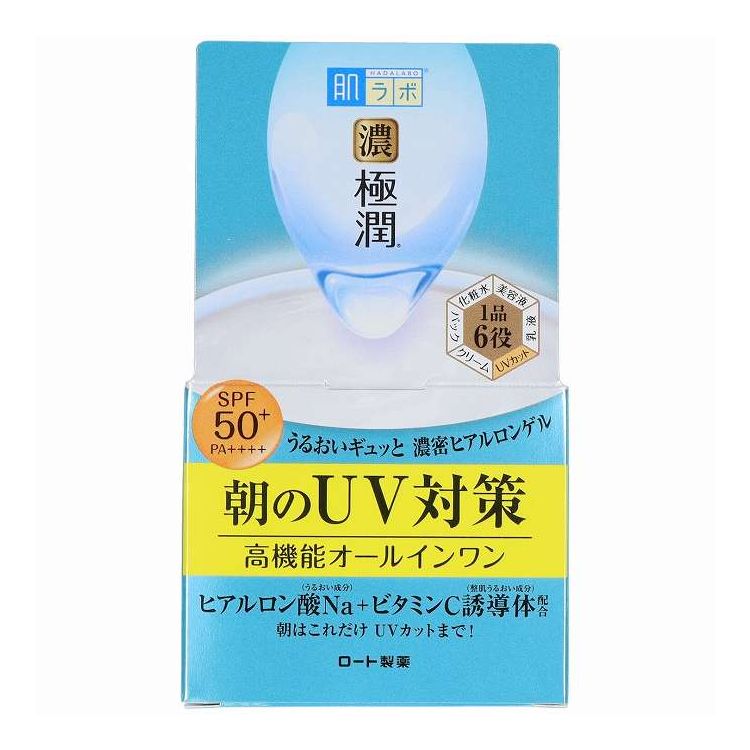 【単品11個セット】 ロート製薬 肌ラボ 極潤UVホワイトゲル 90g 基礎化粧品 クリーム ジェル(代引不可)【送料無料】