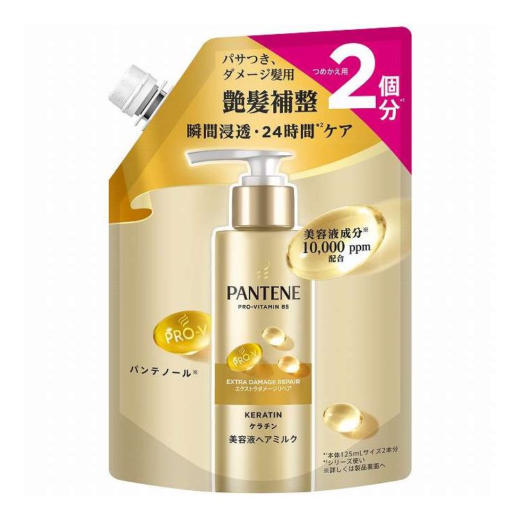 【単品6個セット】 P&Gジャパン パンテーンエクストラダメージリペアインテンシブヴィタミルクつめかえ 250mL(代引不可)【送料無料】