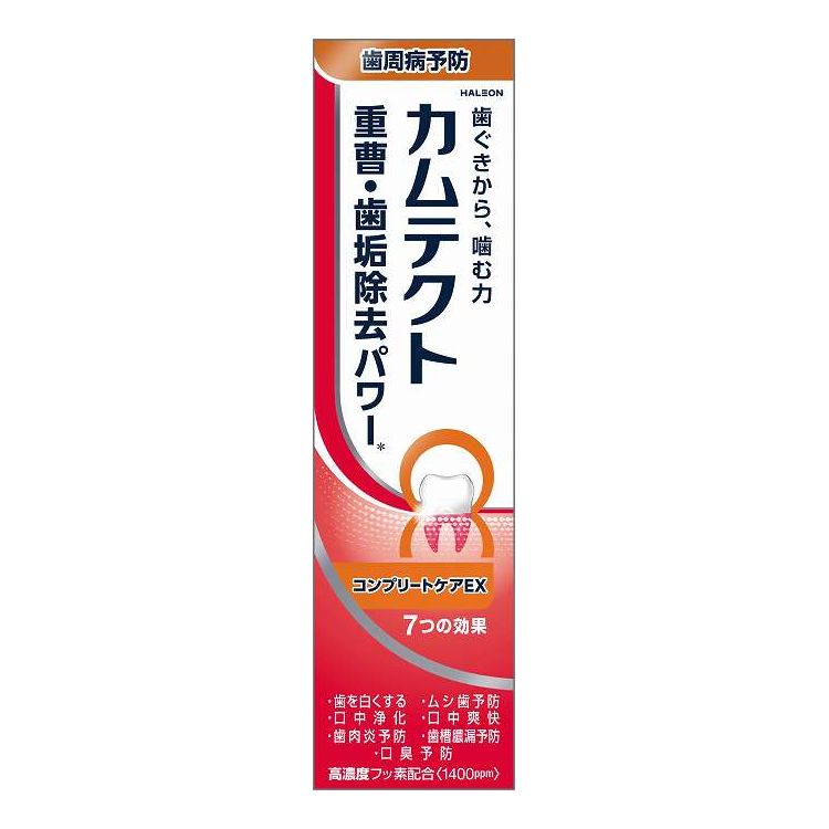 【単品8個セット】 Haleonジャパン カムテクト コンプリートケアEX(1400ppm) 105G(代引不可)【送料無料】