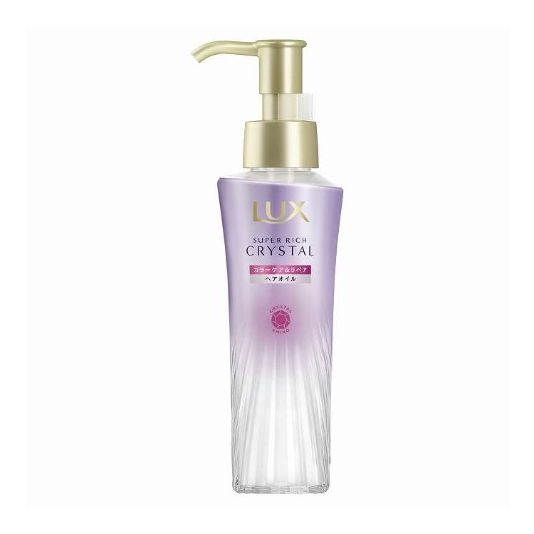 【単品9個セット】 ユニリーバ・ジャパン ラックス スーパーリッチクリスタル カラーケア&リペア オイル 90mL(代引不可)【送料無料】｜リコメン堂ホームライフ館