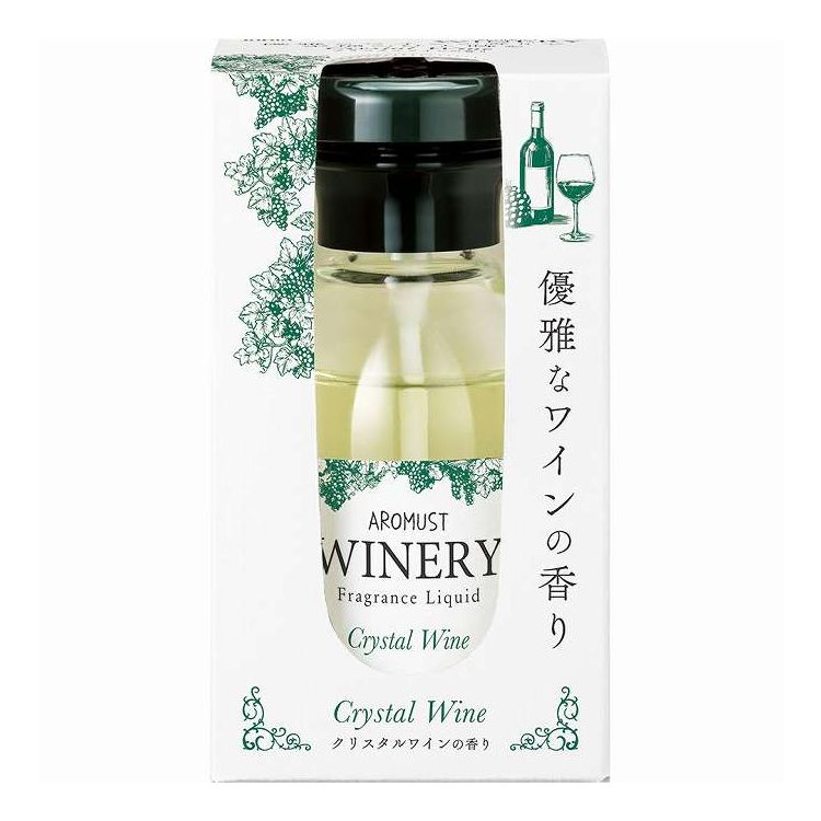 【単品12個セット】 晴香堂 アロマストワイナリーリキッド クリスタルワイン(代引不可)【送料無料】