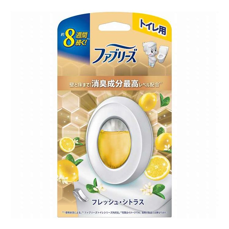 【単品15個セット】 P&Gジャパン ファブリーズトイレ用消臭剤プレミアムシリーズ消臭成分最高レベルフレッシュシトラス(代引不可)【送料無料】｜リコメン堂ホームライフ館