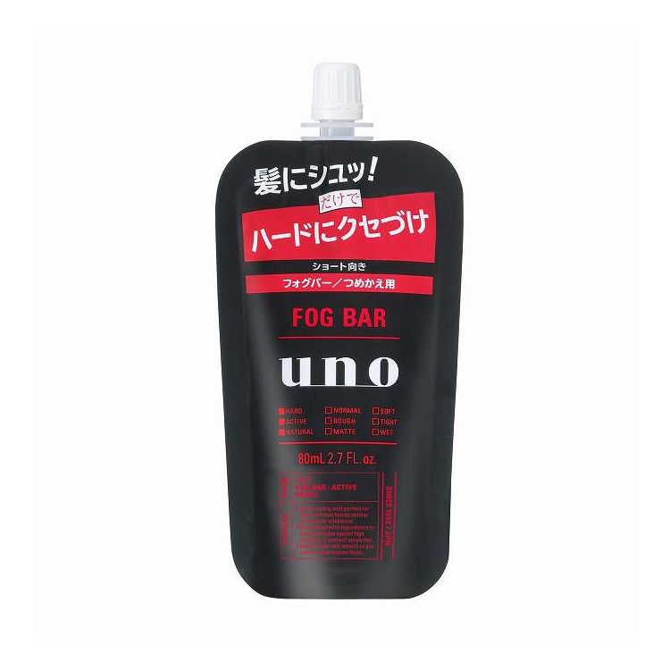 【単品15個セット】 ファイントゥデイ ウーノ フォグバー がっちりアクティブ つめかえ用 f 80mL(代引不可)【送料無料】