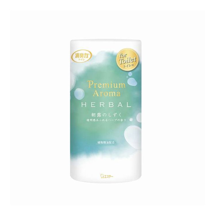 【単品18個セット】 エステー トイレの消臭力 Premium Aroma 朝露のしずく(代引不可)【送料無料】