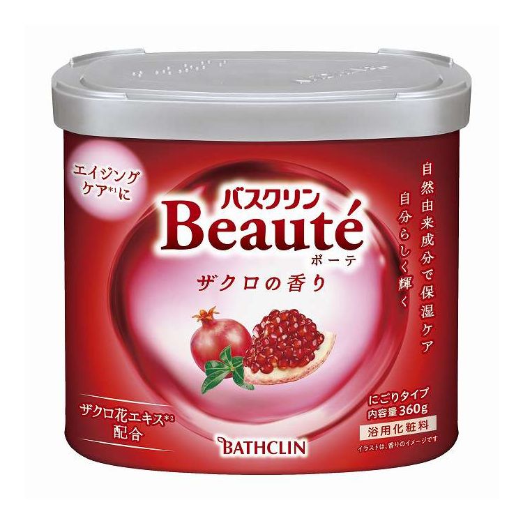 【単品18個セット】 バスクリン バスクリン ボーテ ザクロの香り 360G(代引不可)【送料無料】|リコメン堂ホームライフ館