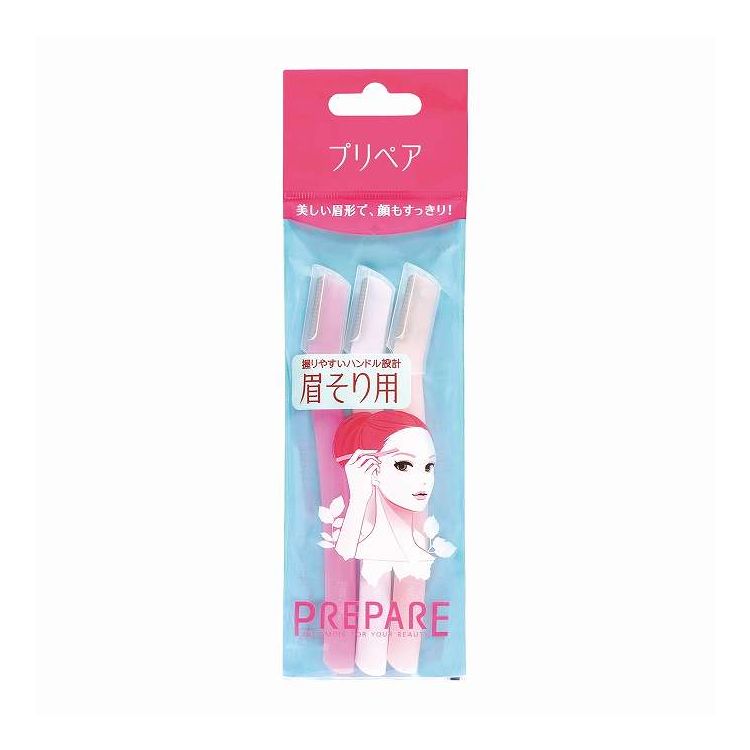 【単品20個セット】 ファイントゥデイ プリペア 眉そり用 3本(代引不可)【送料無料】