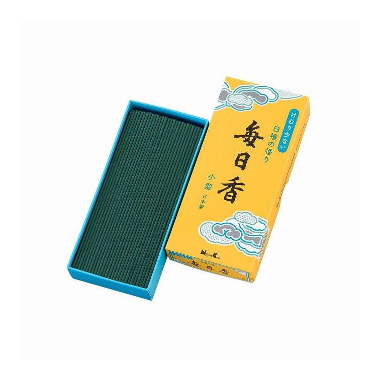 【単品20個セット】 日本香堂 毎日香 けむり少ない 小型バラ詰(代引不可)【送料無料】|リコメン堂ホームライフ館