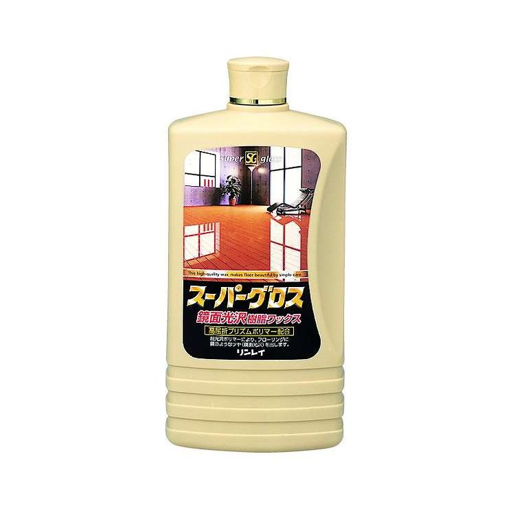 【単品12個セット】 リンレイ スーパーグロス 1L 日用品 日用消耗品 雑貨品(代引不可)【送料無料】