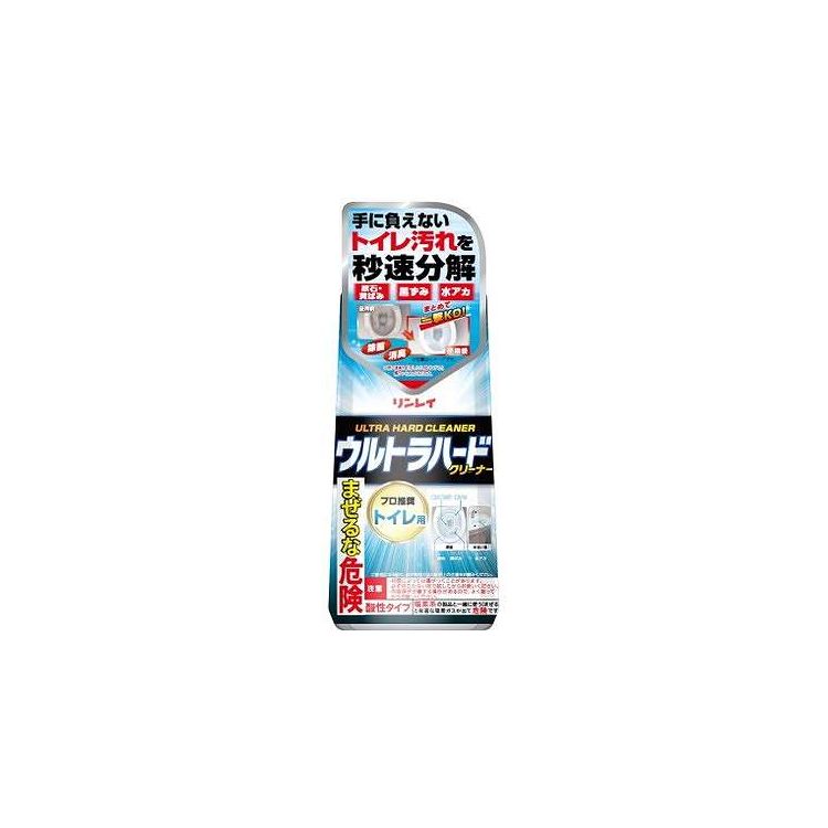 【単品9個セット】 リンレイ ウルトラハードクリーナー トイレ用 500g 日用品 日用消耗品 雑貨品(代引不可)【送料無料】