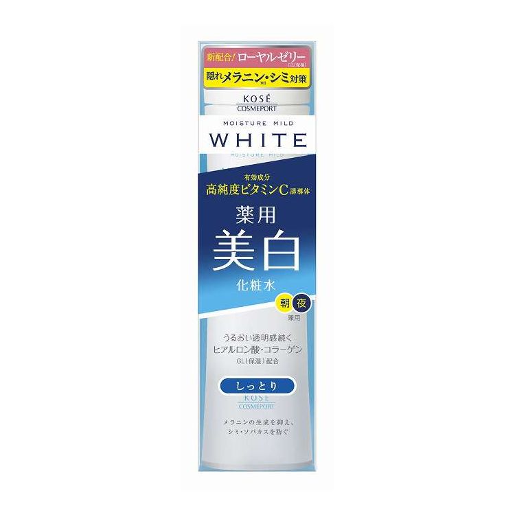 【単品12個セット】 コーセーコスメポート モイスチュアマイルドホワイトローションしっとり 180ml(代引不可)【送料無料】|リコメン堂ホームライフ館