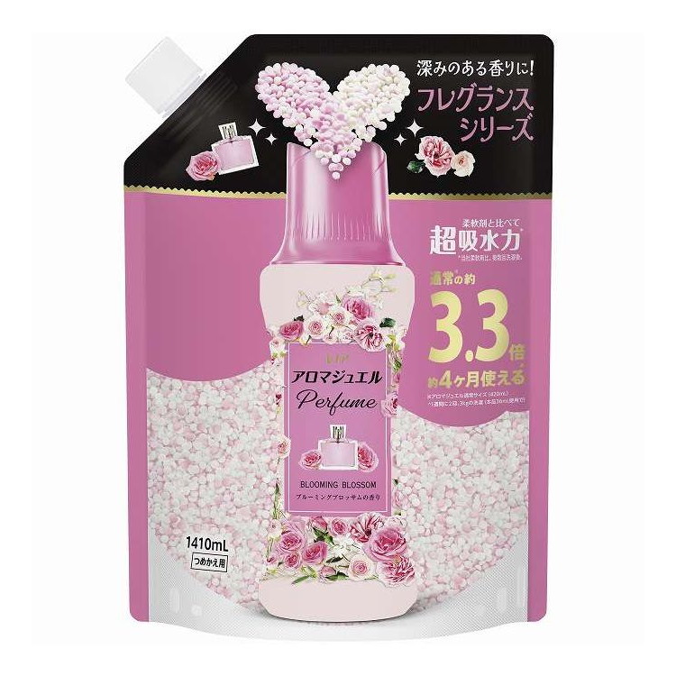 【単品10個セット】 レノア アロマジュエルブルーミングブロッサムの香り つめかえ 用超特大サイズ P&G 1410ml(代引不可)【送料無料】