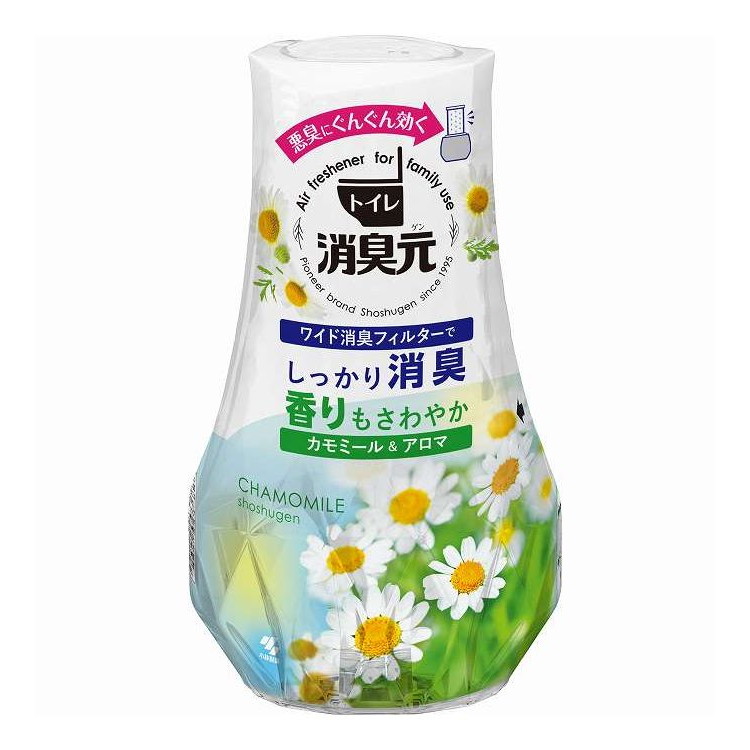 【単品14個セット】 トイレの消臭元 カモミール&アロマの香り 小林製薬 400ml(代引不可)【送料無料】