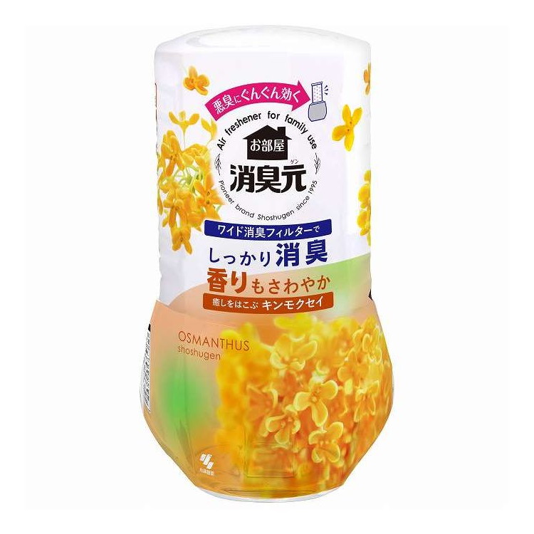 【単品20個セット】 お部屋の消臭元 癒しをはこぶキンモクセイ 小林製薬 400ml(代引不可)【送料無料】|リコメン堂ホームライフ館