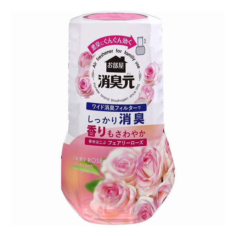 【単品20個セット】 お部屋の消臭元 幸せはこぶフェアリーローズ 小林製薬 400ml(代引不可)【送料無料】|リコメン堂ホームライフ館