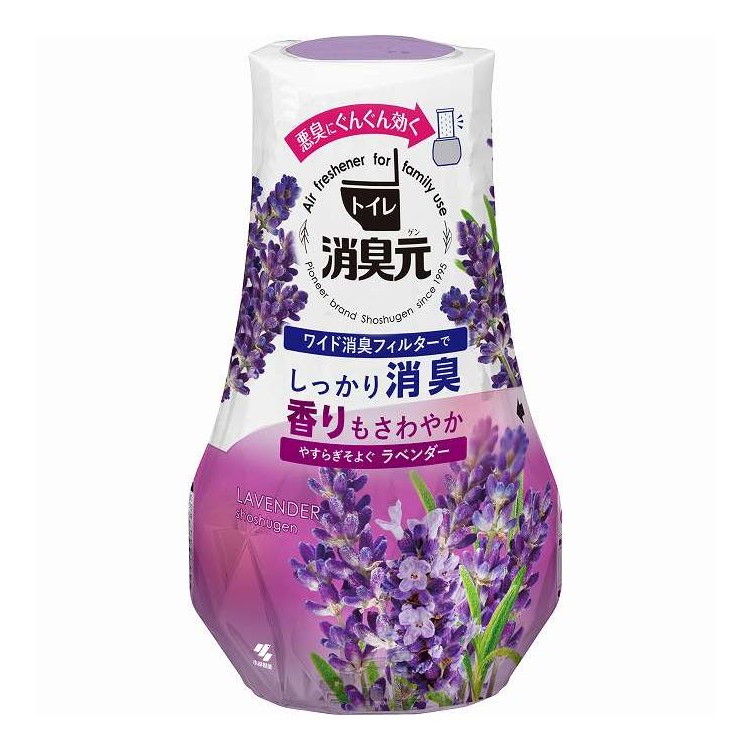 【単品20個セット】 トイレの消臭元 やすらぎそよぐラベンダー 小林製薬 400ml(代引不可)【送料無料】|リコメン堂ホームライフ館