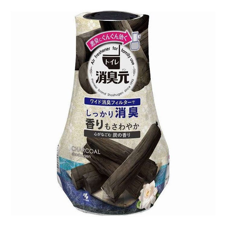 【単品20個セット】 トイレの消臭元 心がなごむ炭の香り 小林製薬 400ml(代引不可)【送料無料】|リコメン堂ホームライフ館