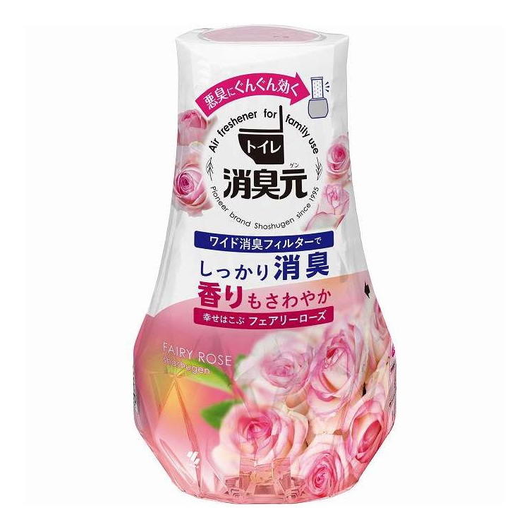 【単品20個セット】 トイレの消臭元 幸せはこぶフェアリーローズ 小林製薬 400ml(代引不可)【送料無料】|リコメン堂ホームライフ館