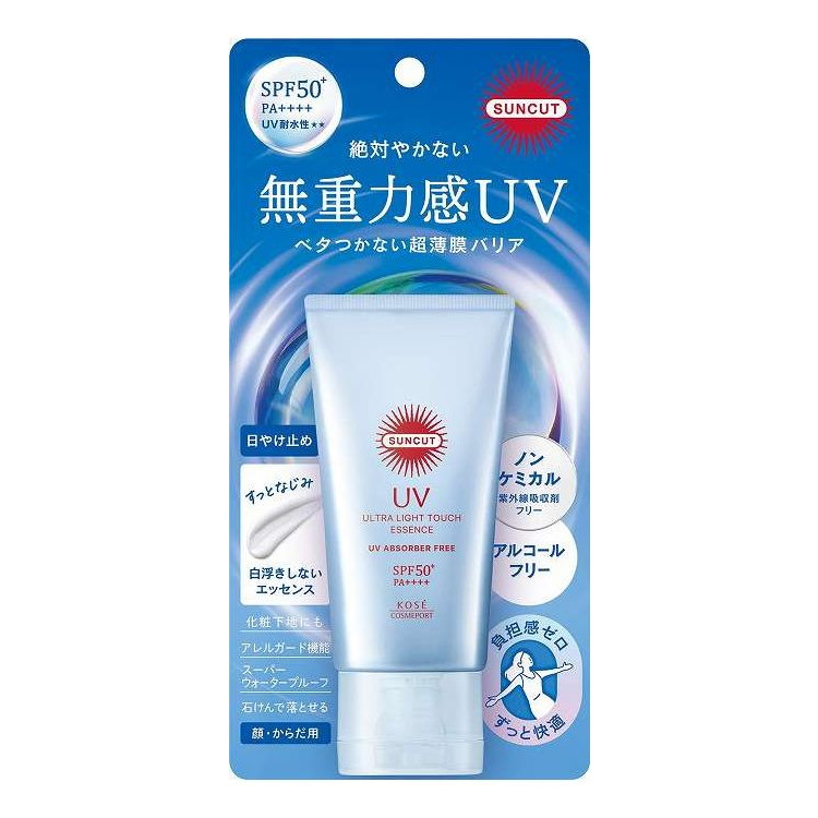 【単品8個セット】 サンカットR 無重力感UV エッセンス コーセーコスメポート 50G(代引不可)【送料無料】｜リコメン堂ホームライフ館