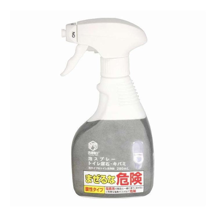 【単品20個セット】 トーヤク 汚0取り 泡スプレー トイレ尿石・キバミ 280mL トーヤク 280mL(代引不可)【送料無料】|リコメン堂ホームライフ館