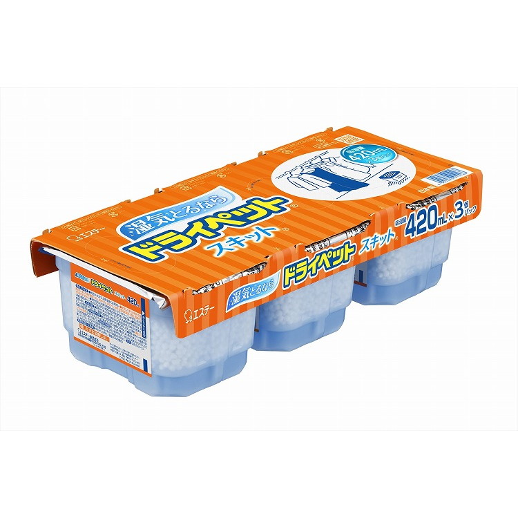 【単品14個セット】 ドライペットスキット 3個パックT エステー(代引不可)【送料無料】