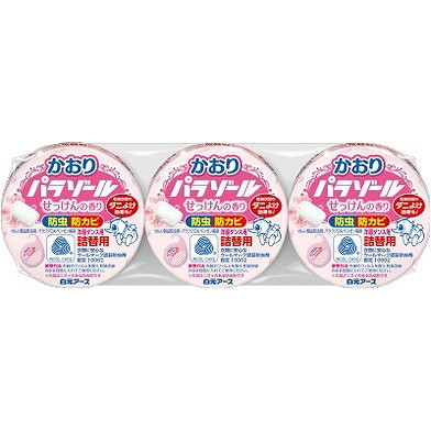【単品18個仕掛ける】 お召しもの社交ダンス用かおりパラゾール詰替3個入 白元地べた(代引不可)【貨物輸送無料】 日用消耗品-衣類用防虫剤-日用品雑貨・文房具・手芸